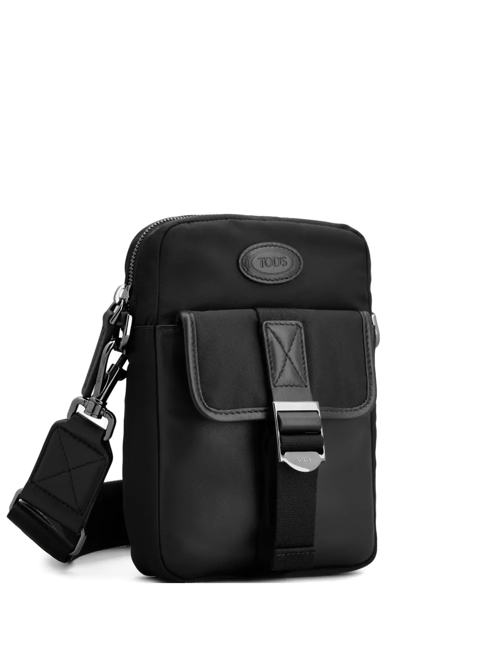 

Сумка-мессенджер на молнии TOD'S, черный