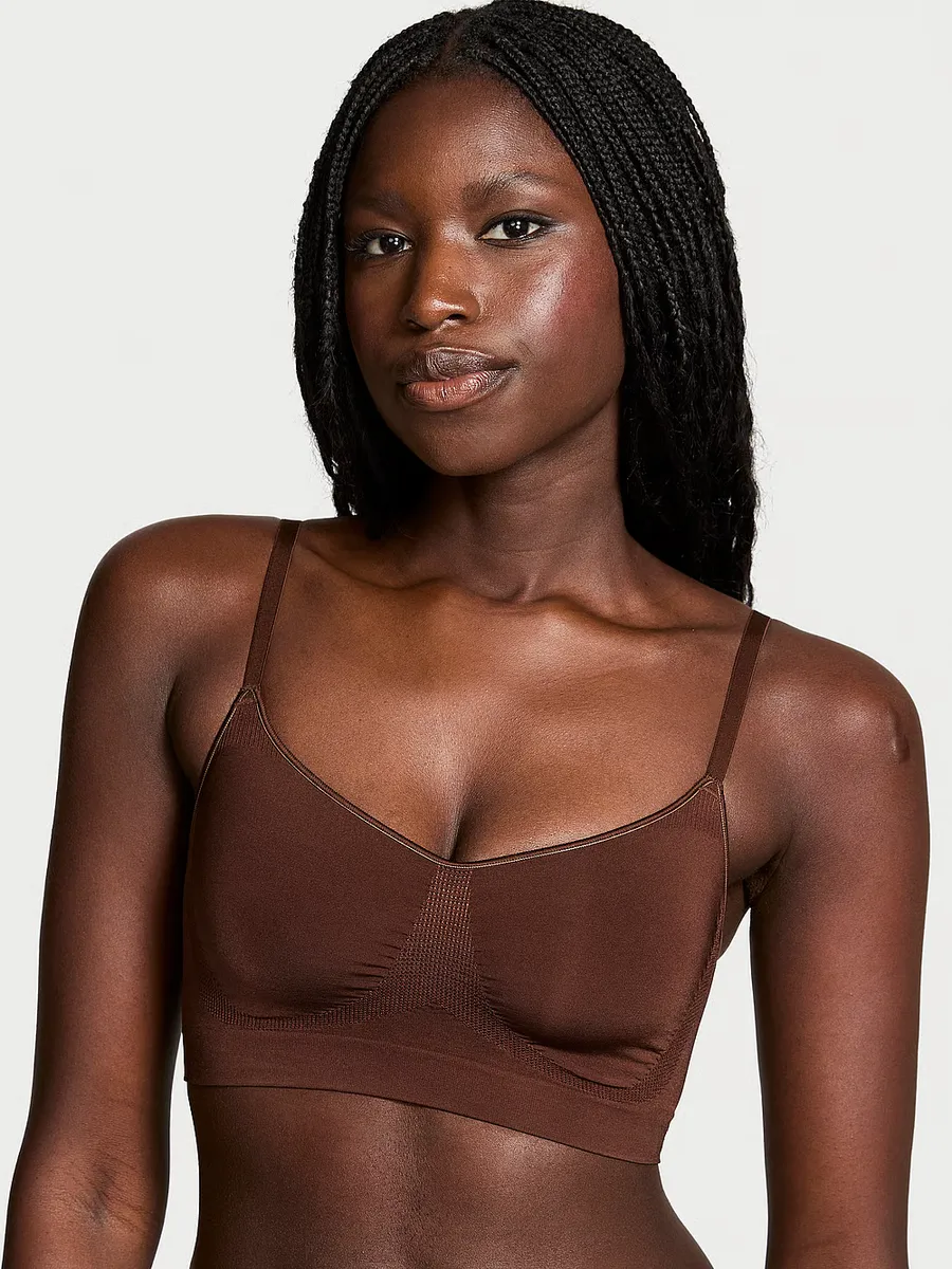 

Бюстгальтер без косточек Seamless Shaping Victoria'S Secret, цвет Ganache