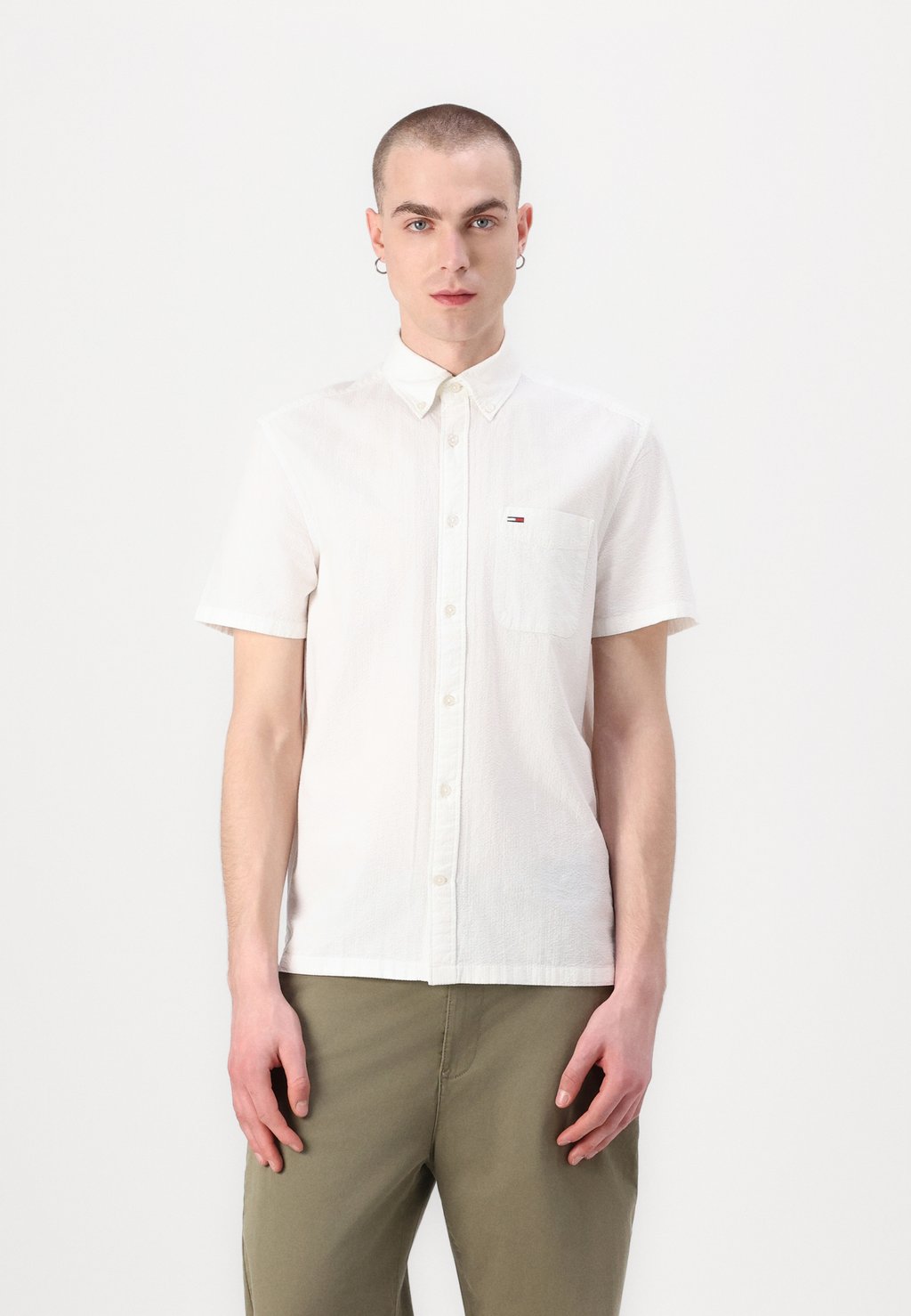

Рубашка Tommy Jeans, кремовый