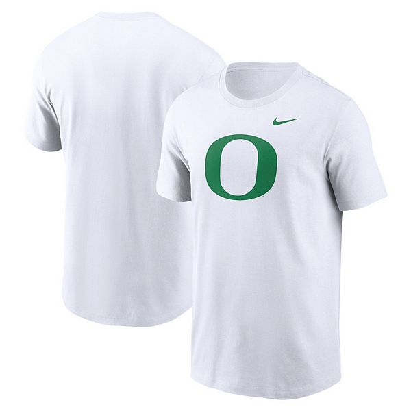 

Мужская белая футболка oregon ducks primetime evergreen logo Nike