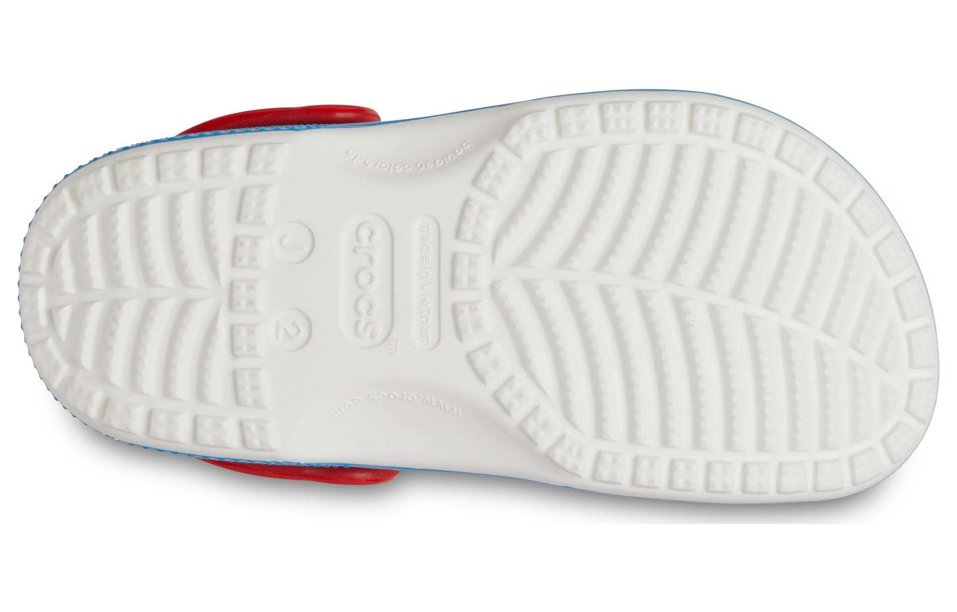 Классический Клог Hello Kitty I Am Crocs, Белый Красный Синий — фото 4