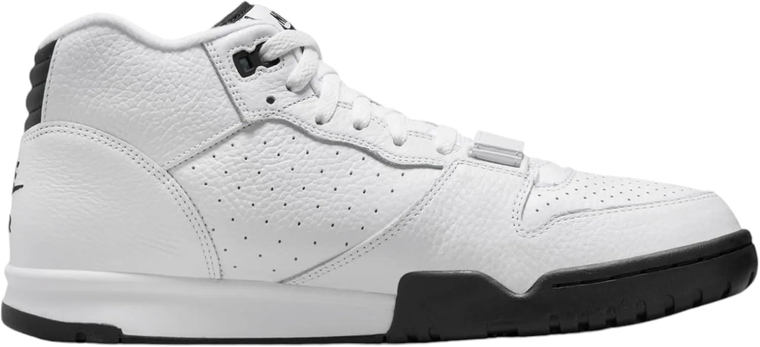Мужские баскетбольные кроссовки Nike Air Trainer 1, белый/черный-средне-серый — фото 4