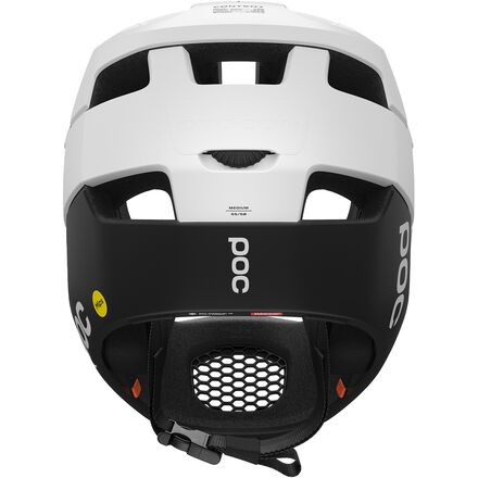 

Шлем Otocon Race Mips POC, цвет Hydrogen White/Uranium Black Matte