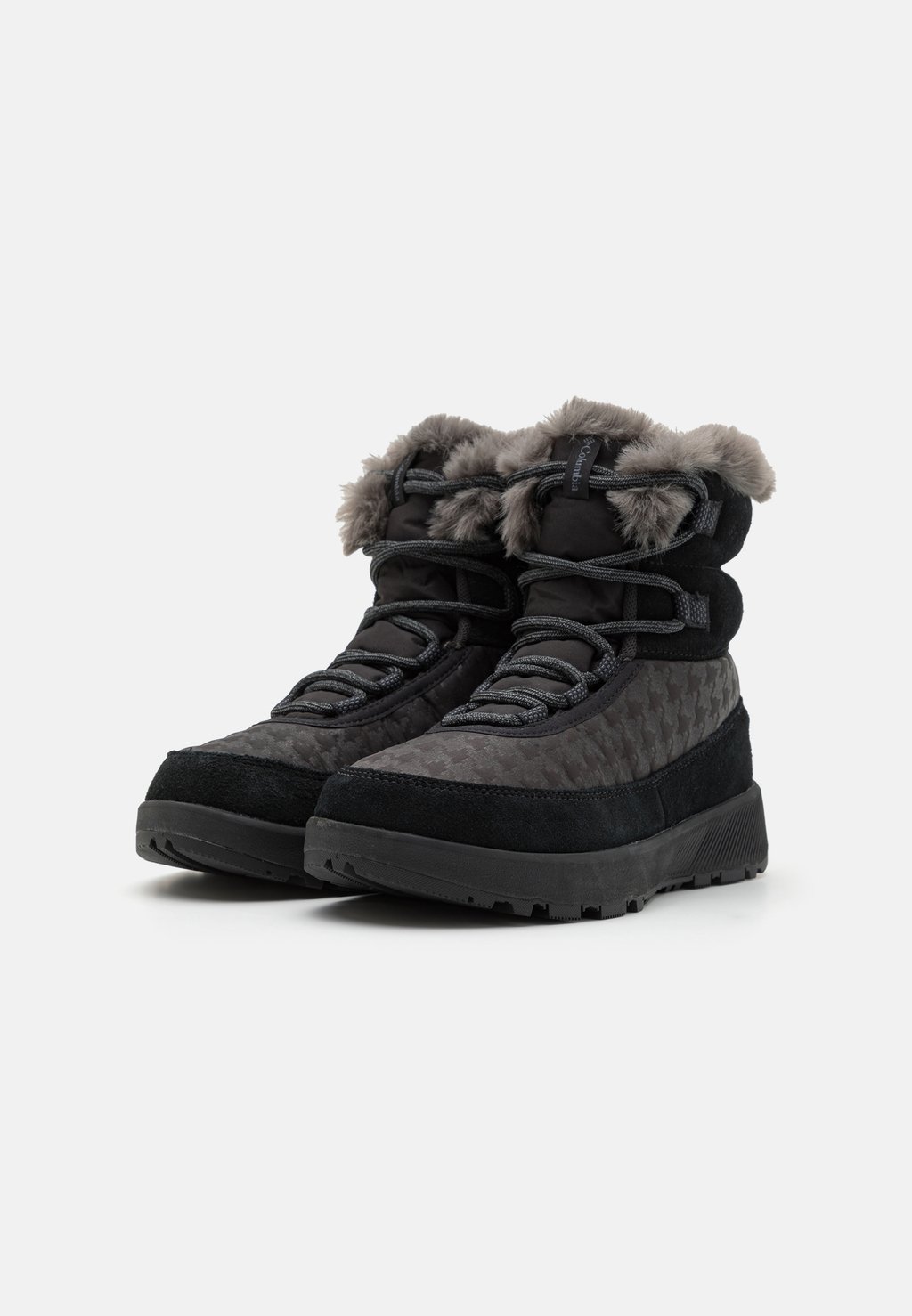 Женские зимние ботинки Columbia SLOPESIDE PEAK LUXE комбинированные, черный — фото 3