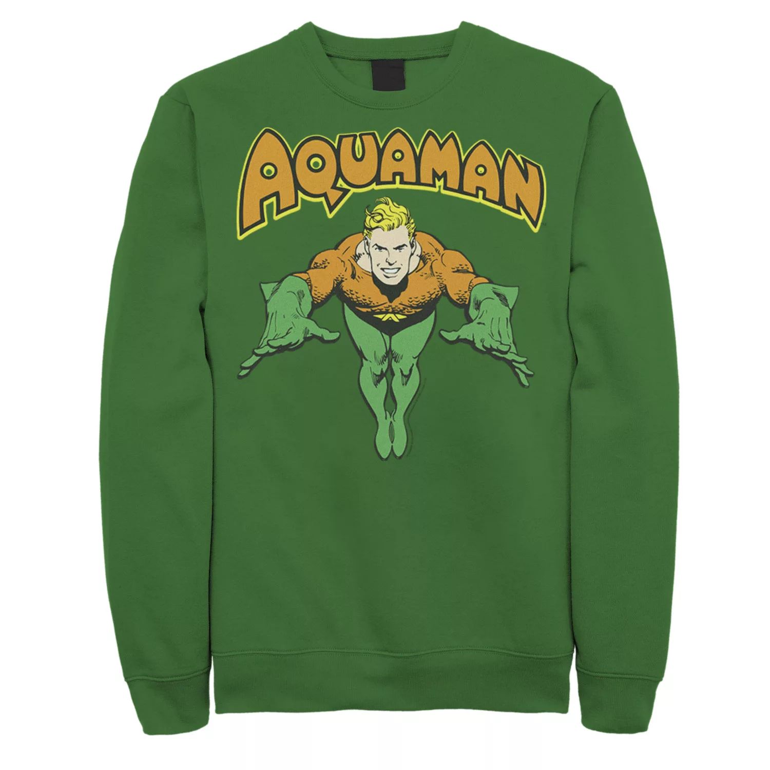 

Мужской свитшот с логотипом DC Comics Aquaman Vintage Portrait Licensed Character