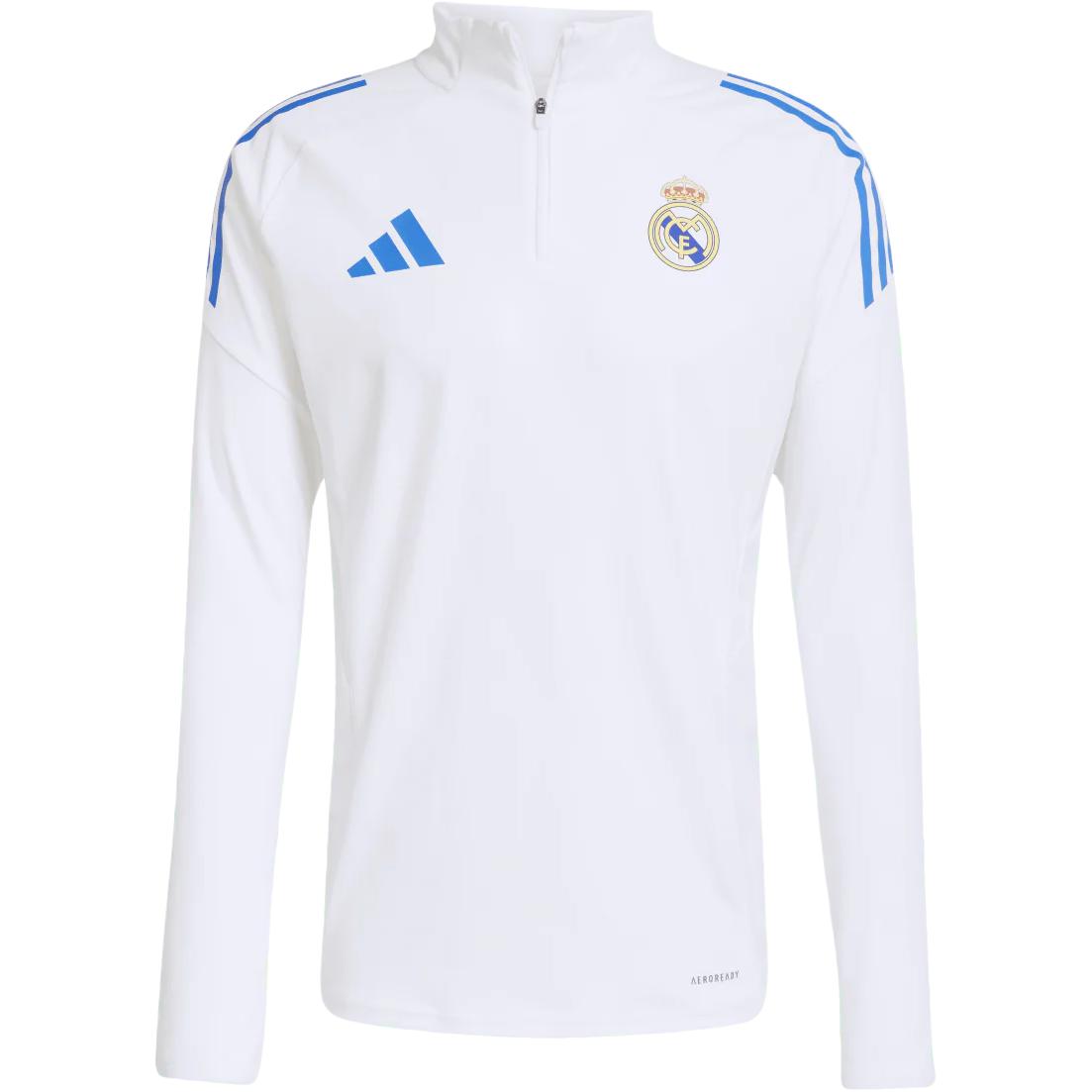 Футболка для тренировок Real Madrid Tiro 25 Competition Adidas, белый
