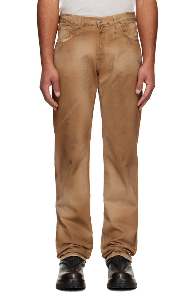 

Брюки свободного кроя с пятью карманами из коллекции Tan 424, Sand