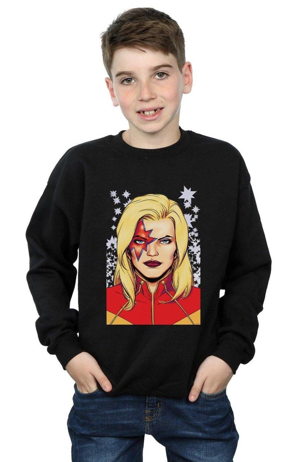 

Толстовка «Капитан Глэм» Marvel, черный
