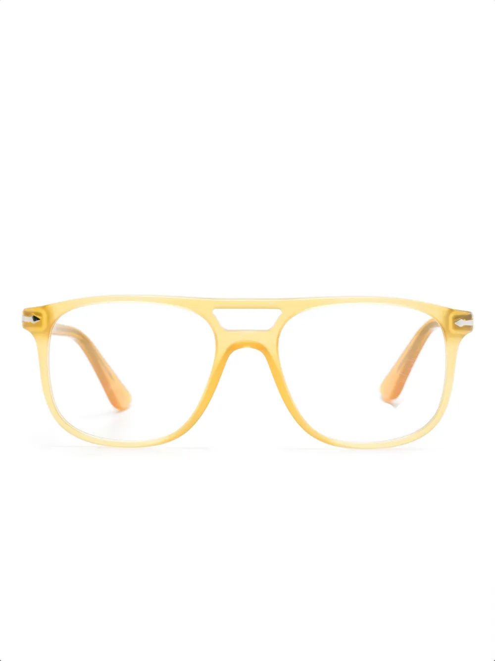 

Очки-пилоты с прозрачными линзами Persol, желтый