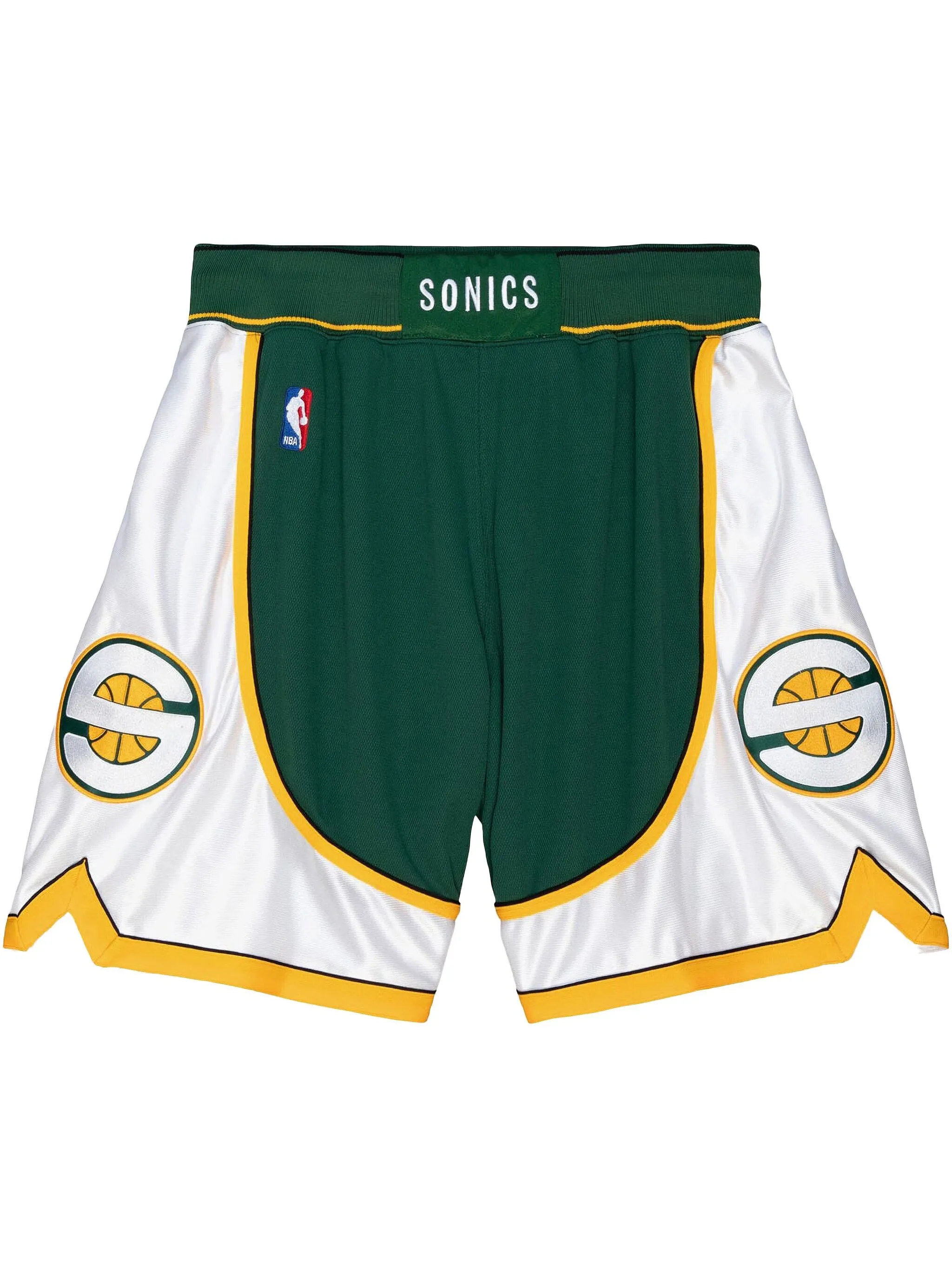 

Шорты Hardwood Classics Seattle SuperSonics (2007-08 годы) Mitchell & Ness, зеленый