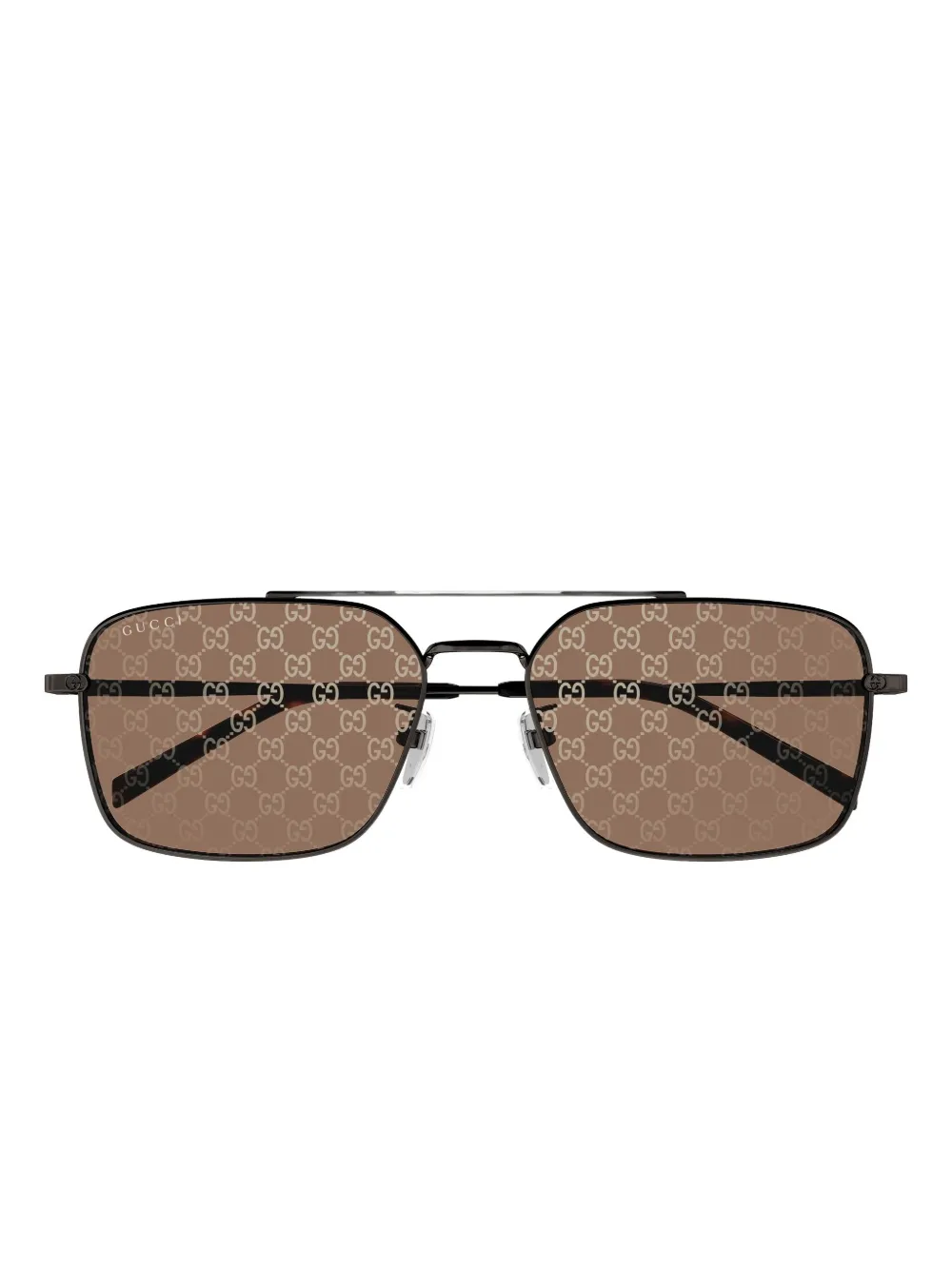 Геометрические солнцезащитные очки GG1957SA Gucci, черный — фото 2