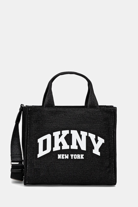 

Хлопковая сумка Dkny, черный