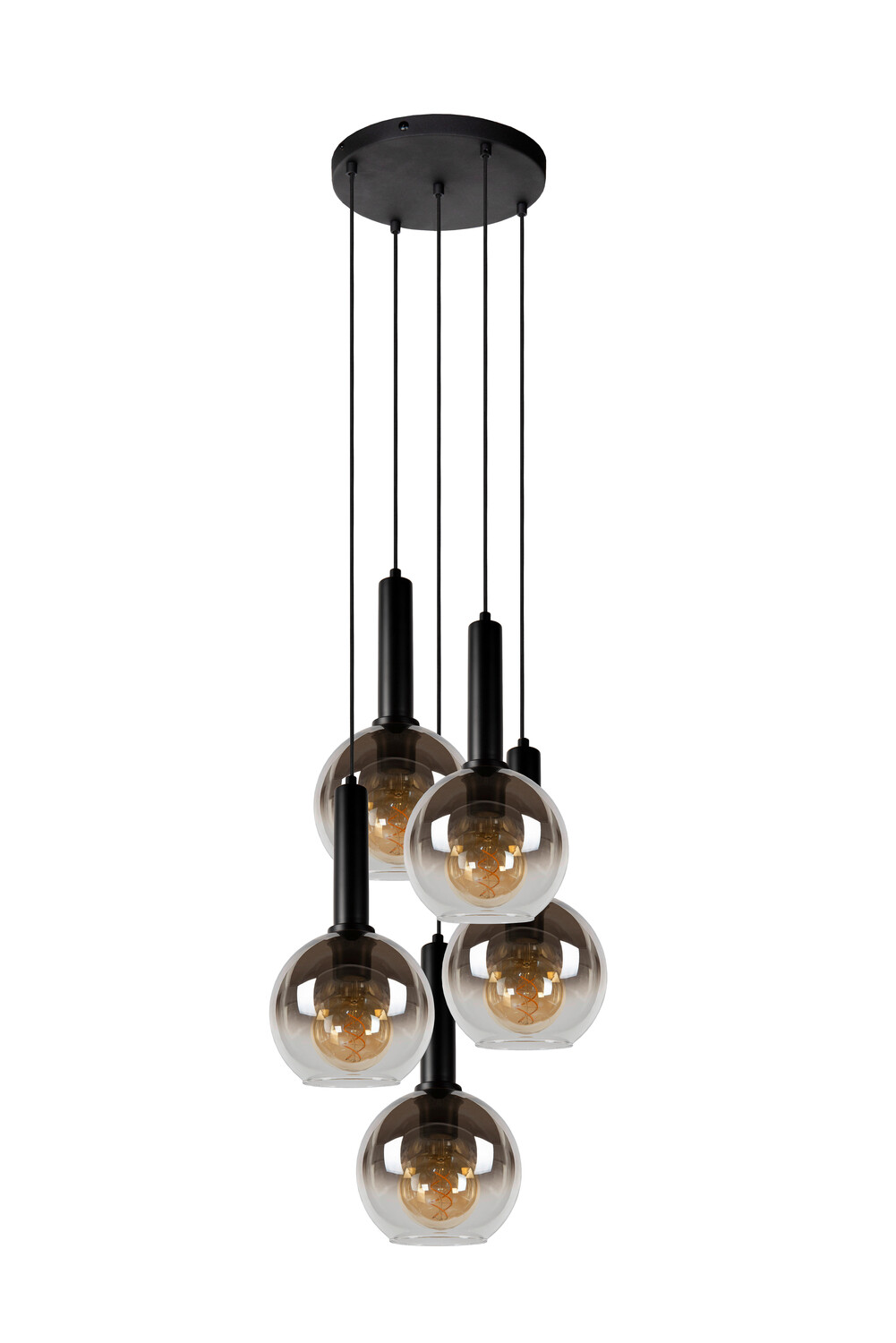 

Подвесной светильник Lucide, 55x55x150 см, черный
