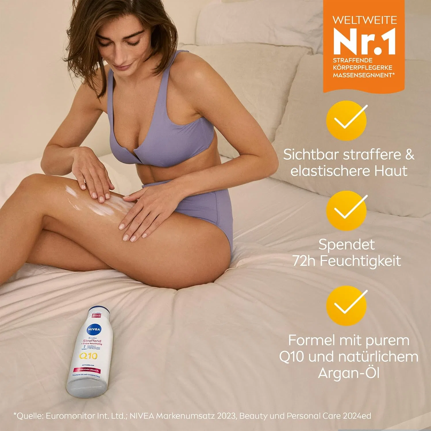 Укрепляющий лосьон-масло для тела Q10 от NIVEA Nivea — фото 3