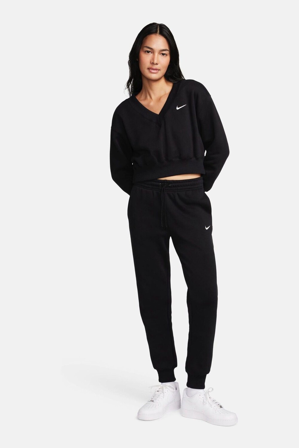 Трикотажные джоггеры Phoenix со средней посадкой Nike, черный — фото 3
