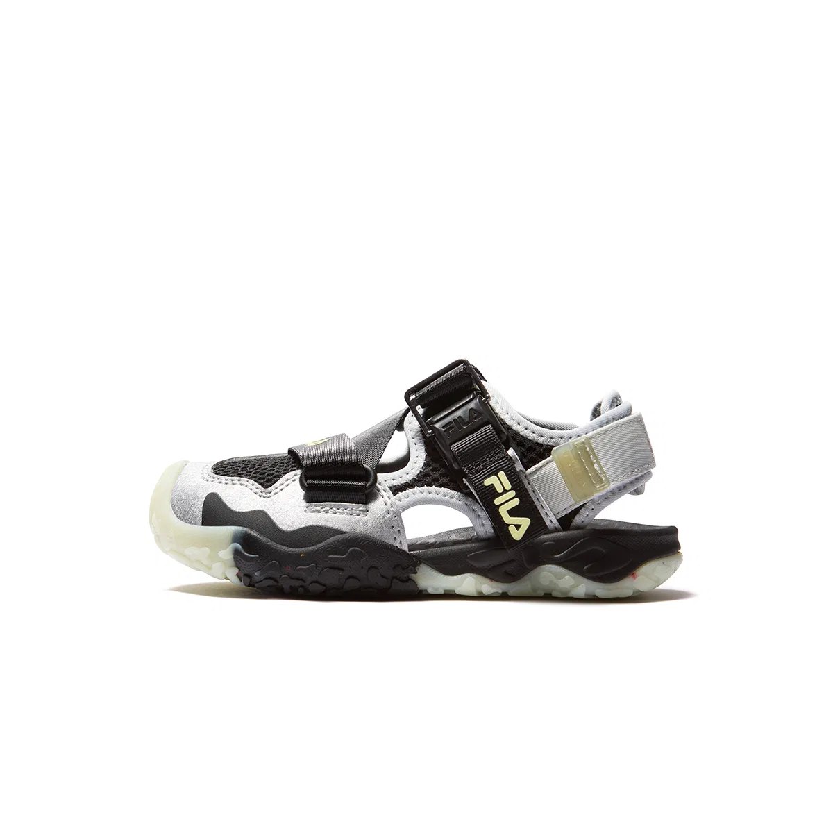 Детские сандалии SEASON FSW FILA KIDS, Black/Space Silver