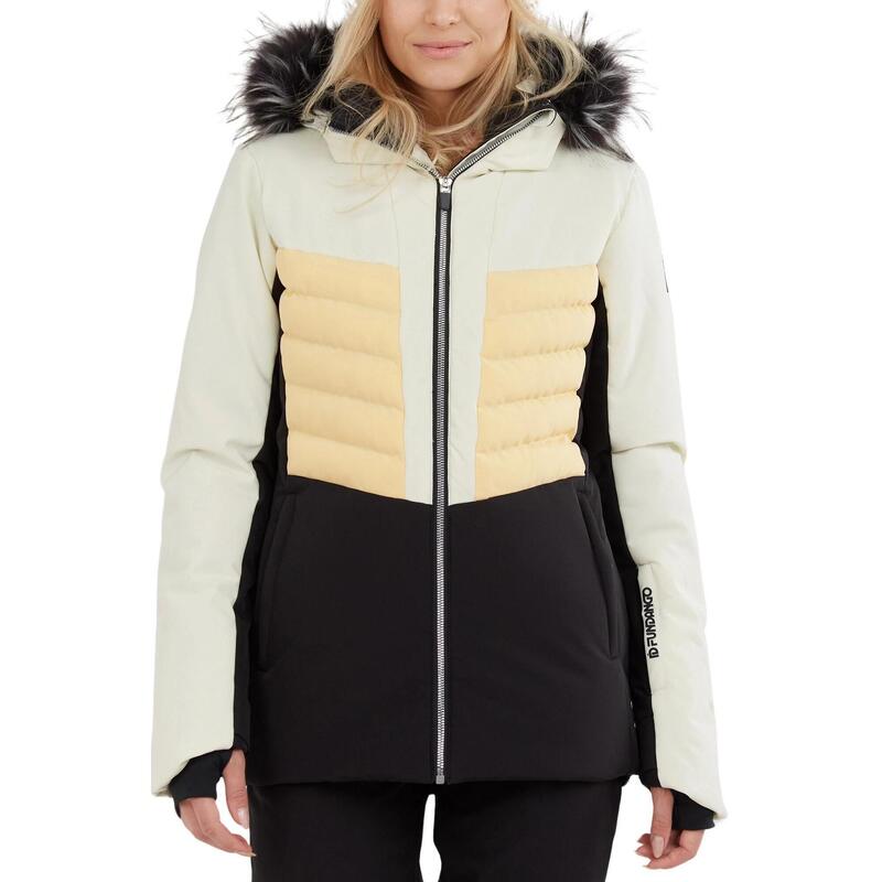 

Лыжная куртка Salina Padded Jacket женская - желтая Fundango, цвет gelb