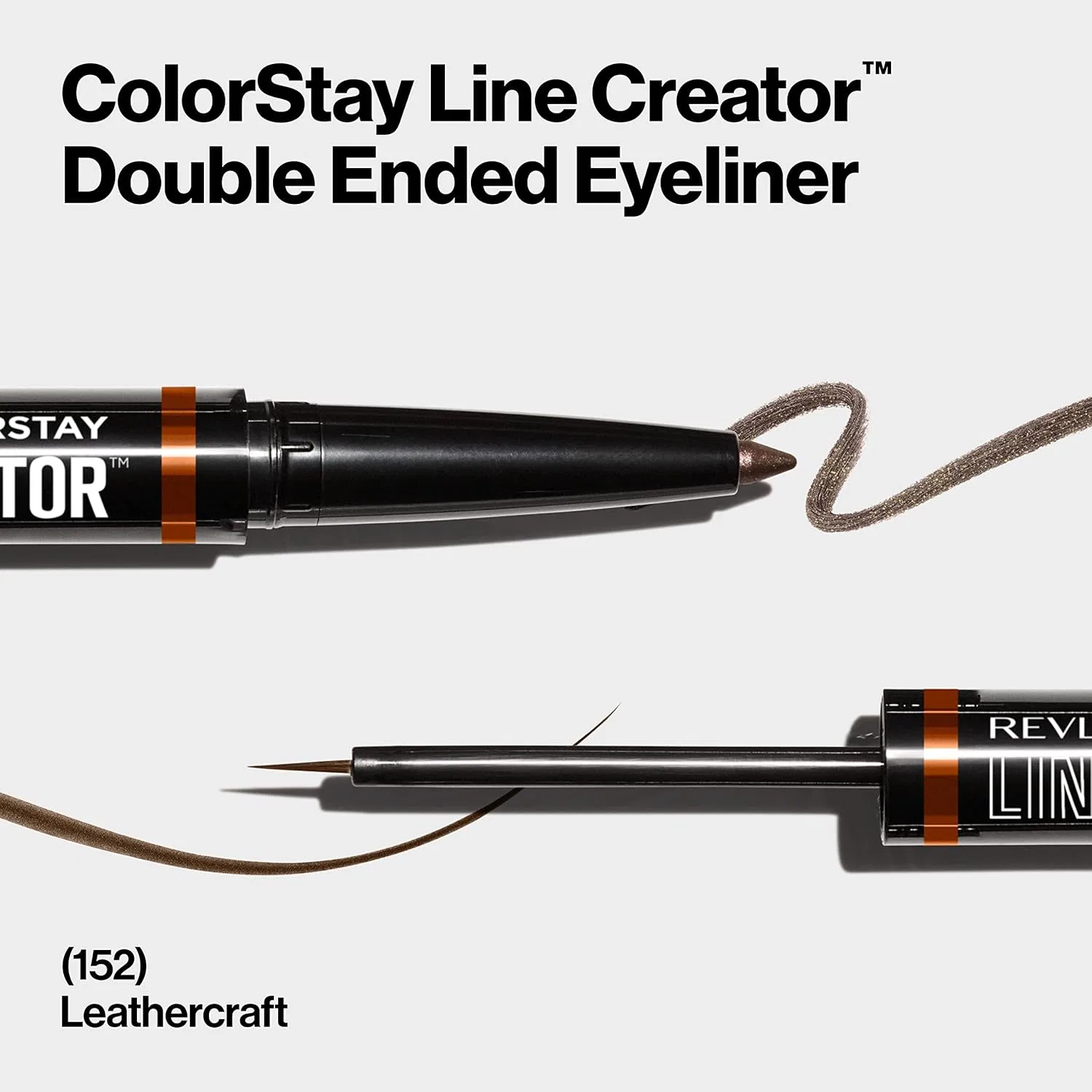 Подводка для глаз Revlon ColorStay Line Creator, двусторонняя, 152 Leathercraft, 0.1 г — фото 3