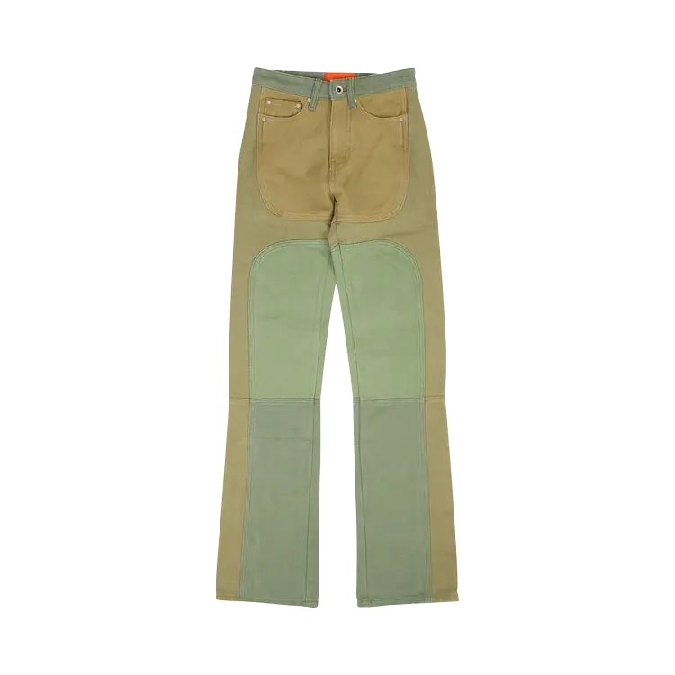 

Джинсы Who Decides War Upcycled Denim 'Golden/Dark Green', разноцветный