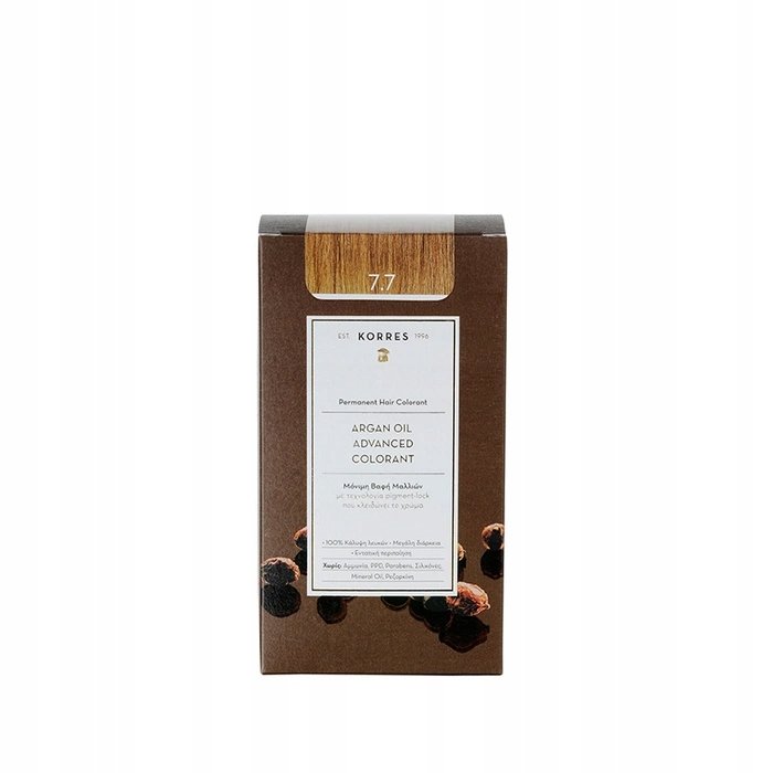 

Краска для волос Korres Argan Oil 7.7