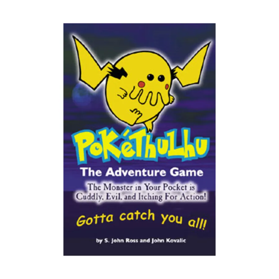 

Pokethulhu RPG (2nd Printing), Pokethulhu (Dork Storm Press), мягкая обложка