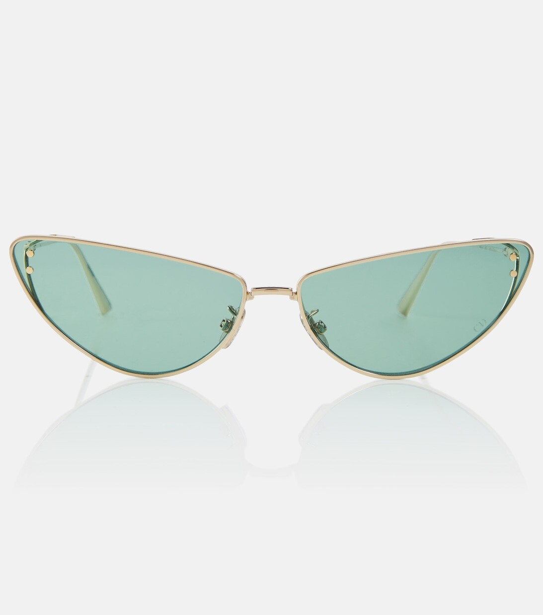 

Солнцезащитные очки MissDior B1U в оправе «кошачий глаз» Dior Eyewear, зеленый
