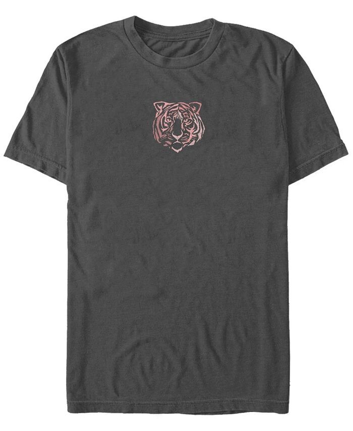 

Мужская футболка с коротким рукавом Small Tiger Face Fifth Sun, серый