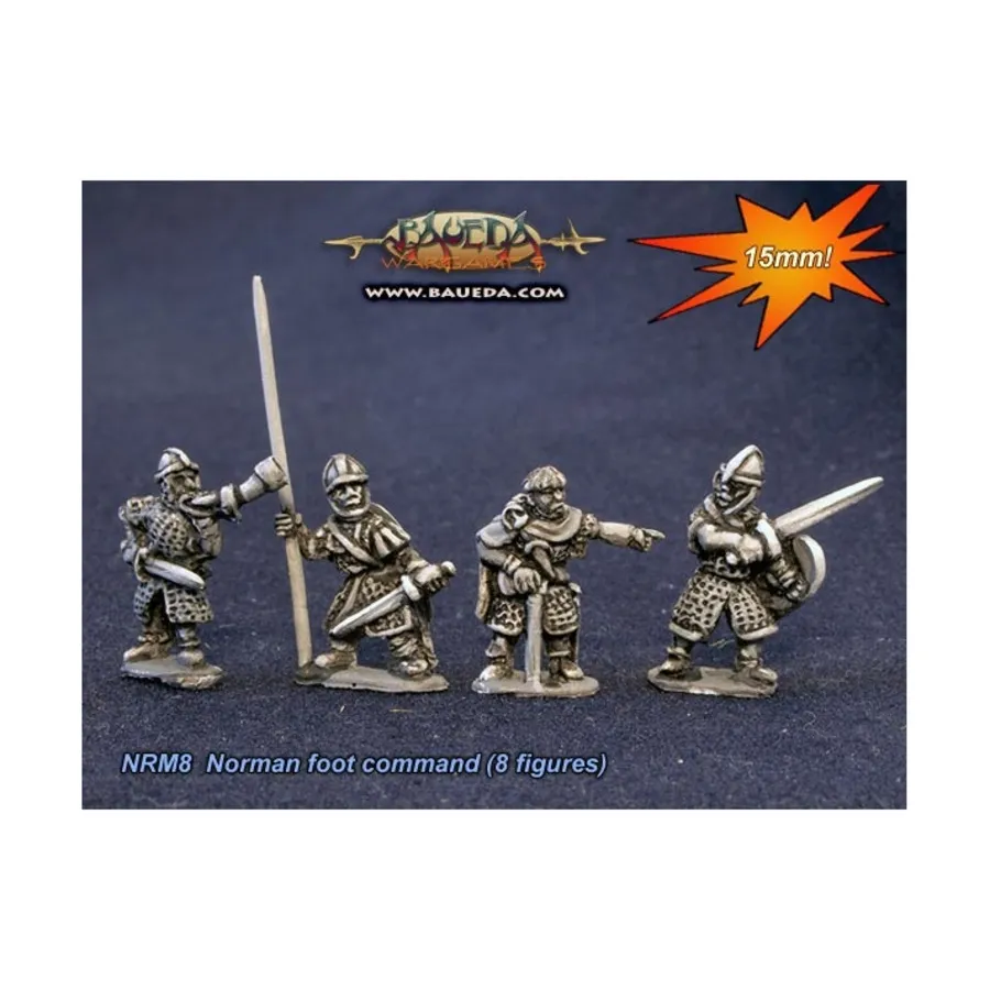 

Нормандское пешее командование, Historical Miniatures - Normans (15mm) (Baueda)