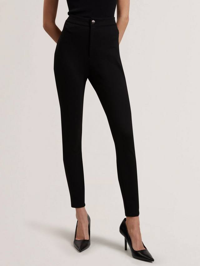 

Felinda Fly Front Stretch Leggings Ted Baker, Black
