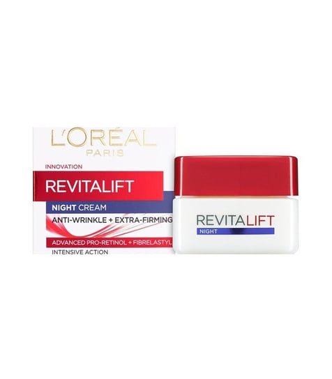 

Ночной крем против морщин и укрепляющий, 50 мл L'Oreal Paris, Revitalift Night, L'oréal Paris