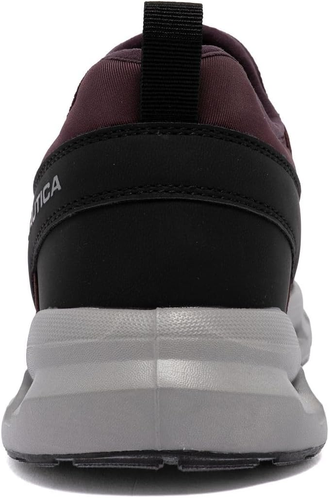 Мужские кроссовки Nautica для бега, спортивные, модные, с шнуровкой, мягкие для тренировок, тенниса - с амортизацией, дышащие, легкие и удобные, черный — фото 3