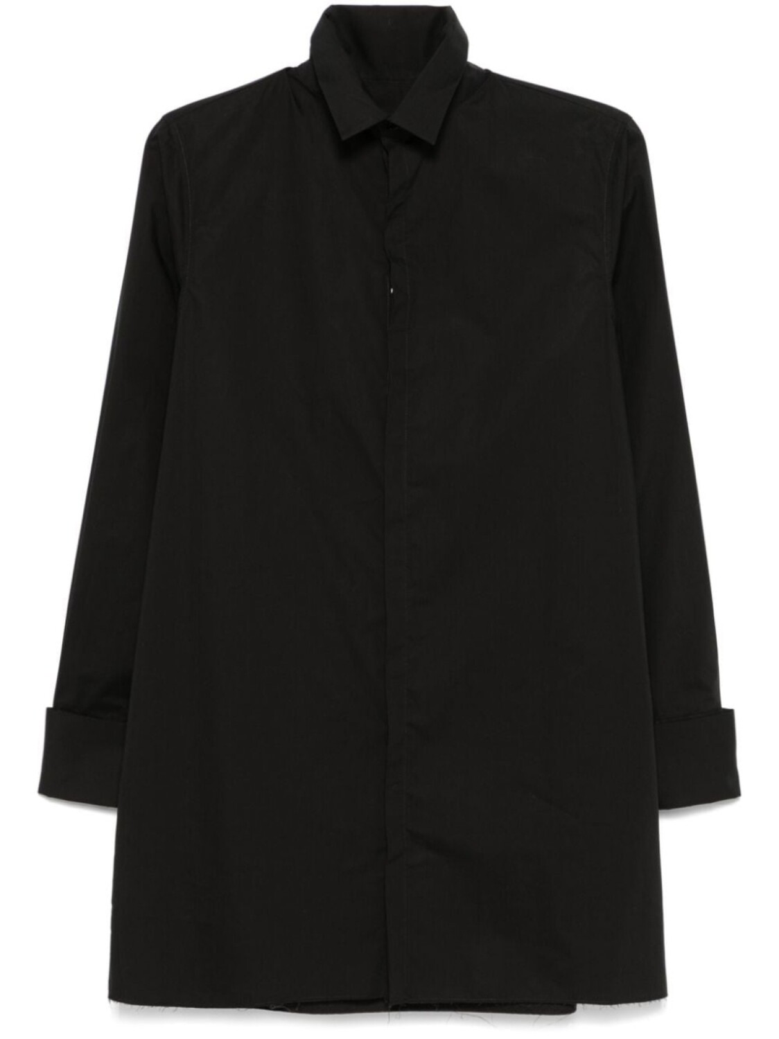 

MM6 Maison Margiela рубашка с распашным воротником, черный
