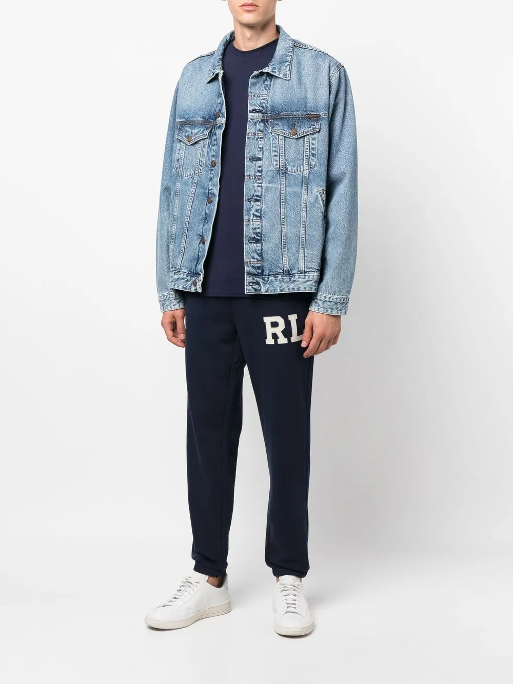 Футболка Polo Pony POLO RALPH LAUREN, синий — фото 2