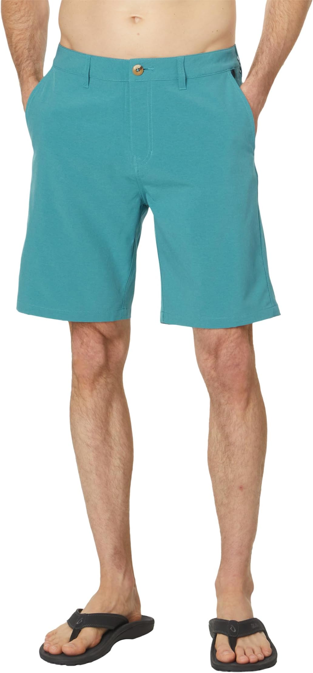 

Шорты Quiksilver 20" Union Heather Amphibian Shorts, цвет Larkspur