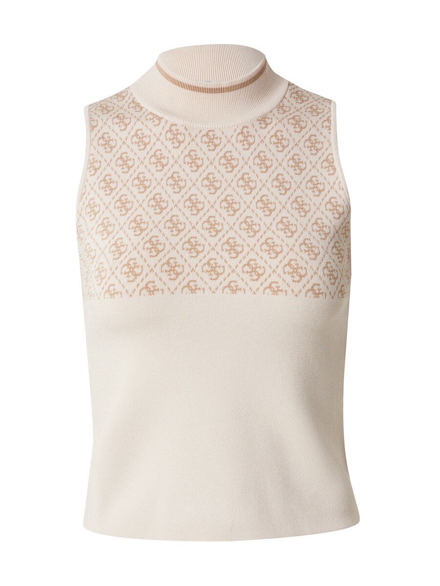 

Вязаный топ GUESS LISE, цвет Beige/Cream