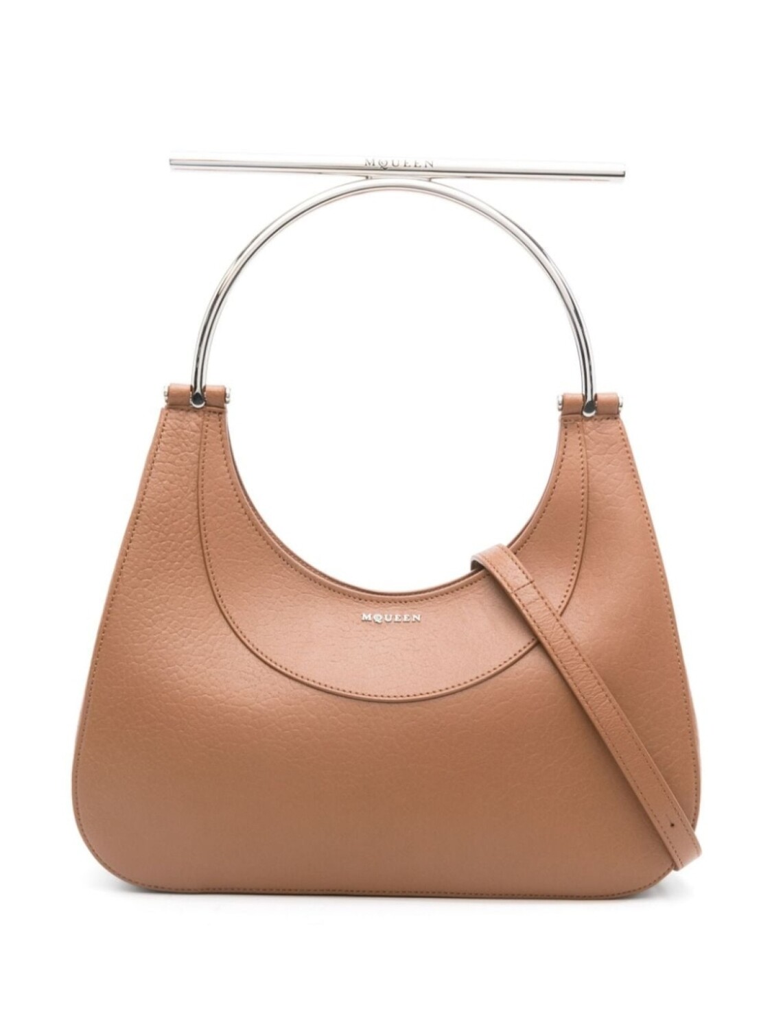 

Сумка-шоппер Alexander McQueen Cross-Bar, коричневый