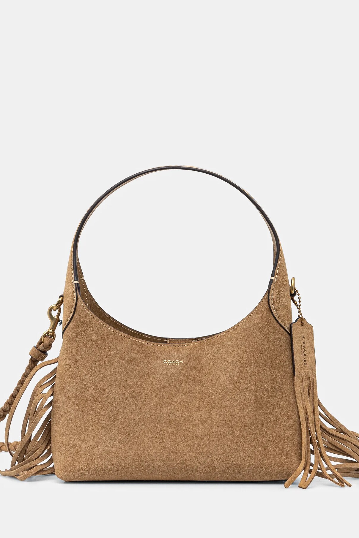 

Сумка Brooklyn Suede Coach, зеленый
