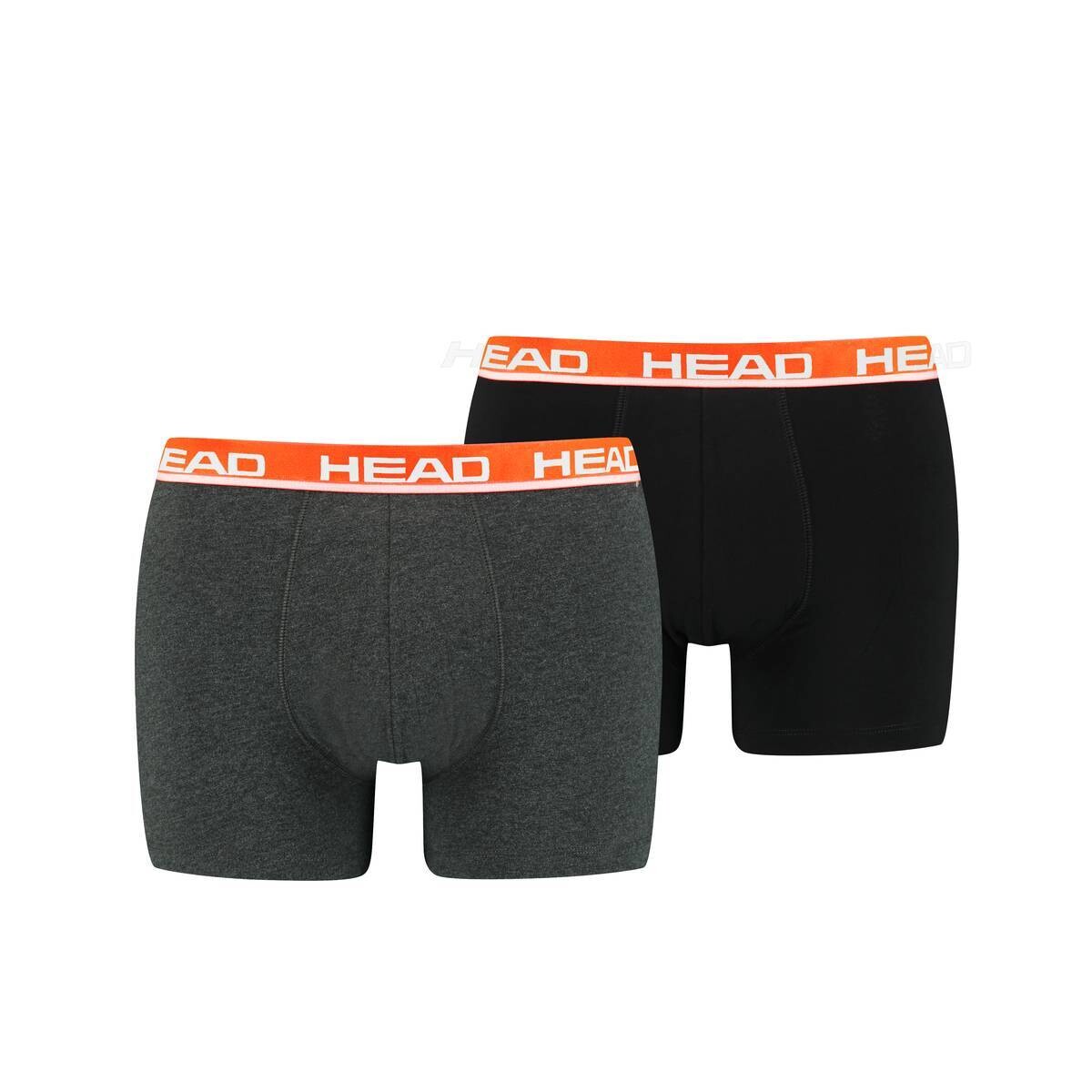 

Боксеры HEAD Boxershort 2 шт, цвет Grau/Orange