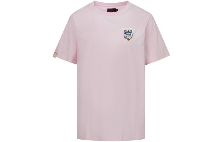 

Футболка женская розовая Evisu