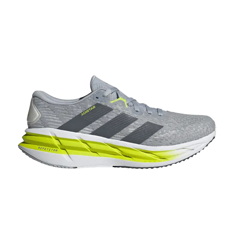 

Кроссовки adidas Adistar 4 'Halo Silver Solar Slime', серый