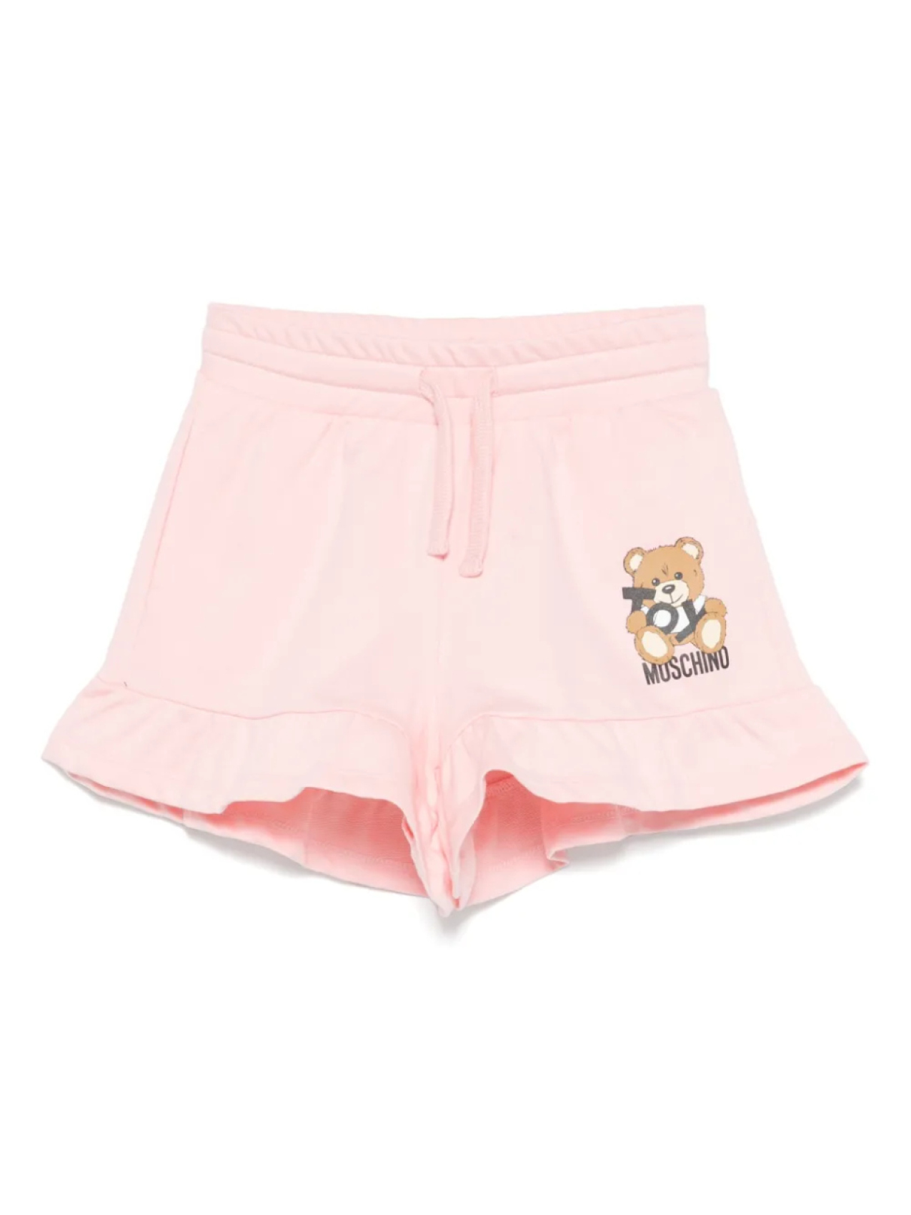 

Шорты с принтом Leo Teddy Moschino Kids, розовый