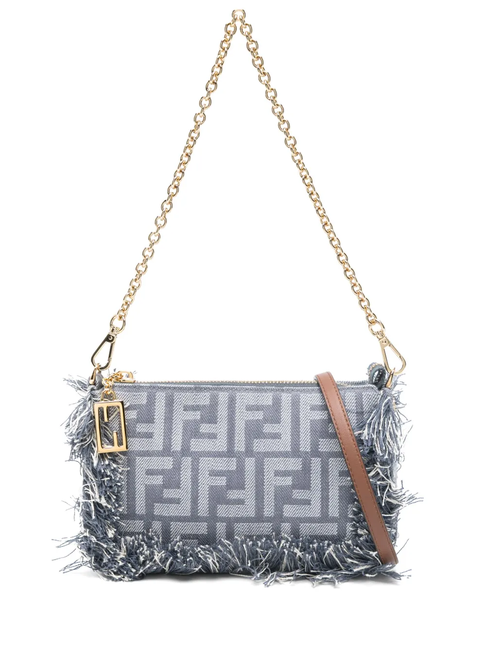

Сумка на плечо Baguette FENDI, синий