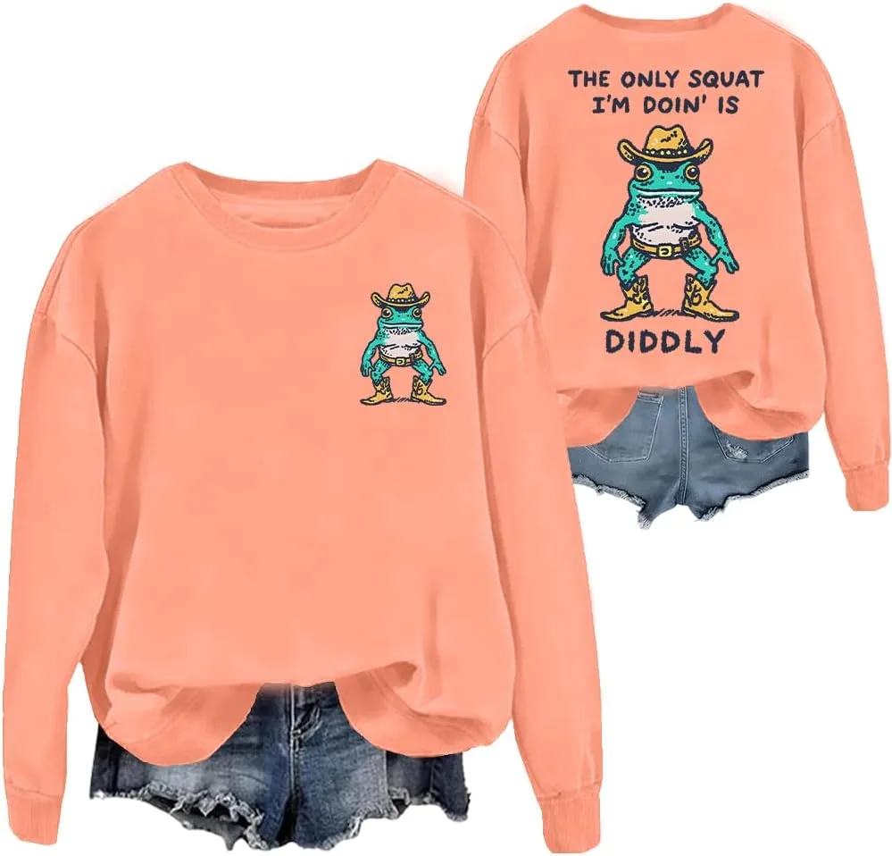 

Толстовка Funny Cowboy Frog Unisex woati
