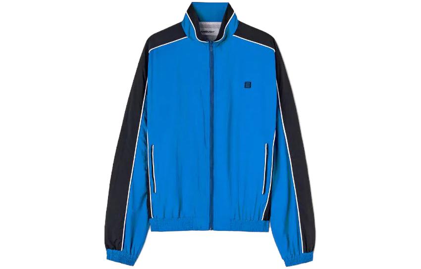 

AMBUSH Куртка с вышитым логотипом на молнии, Diving Blue Black