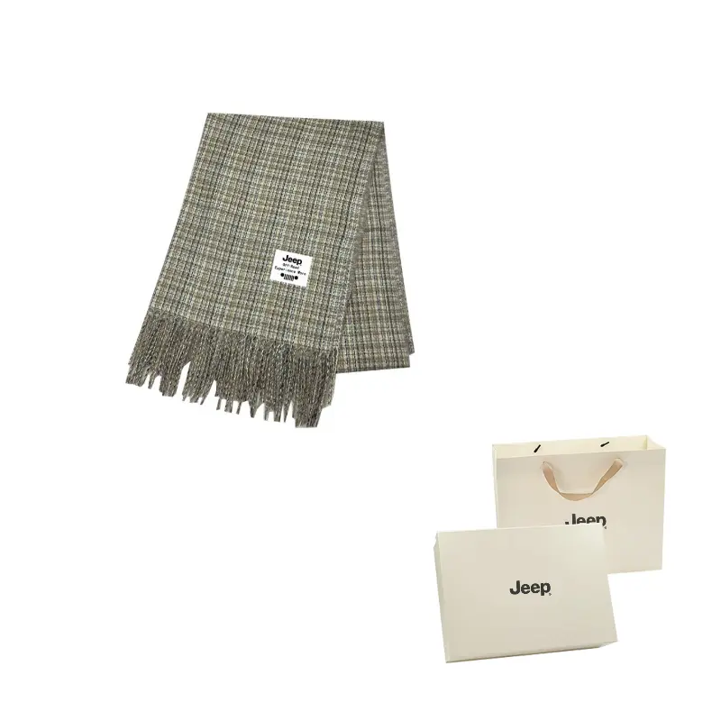 

Шарф из полиэстера Unisex Jeep, зеленый