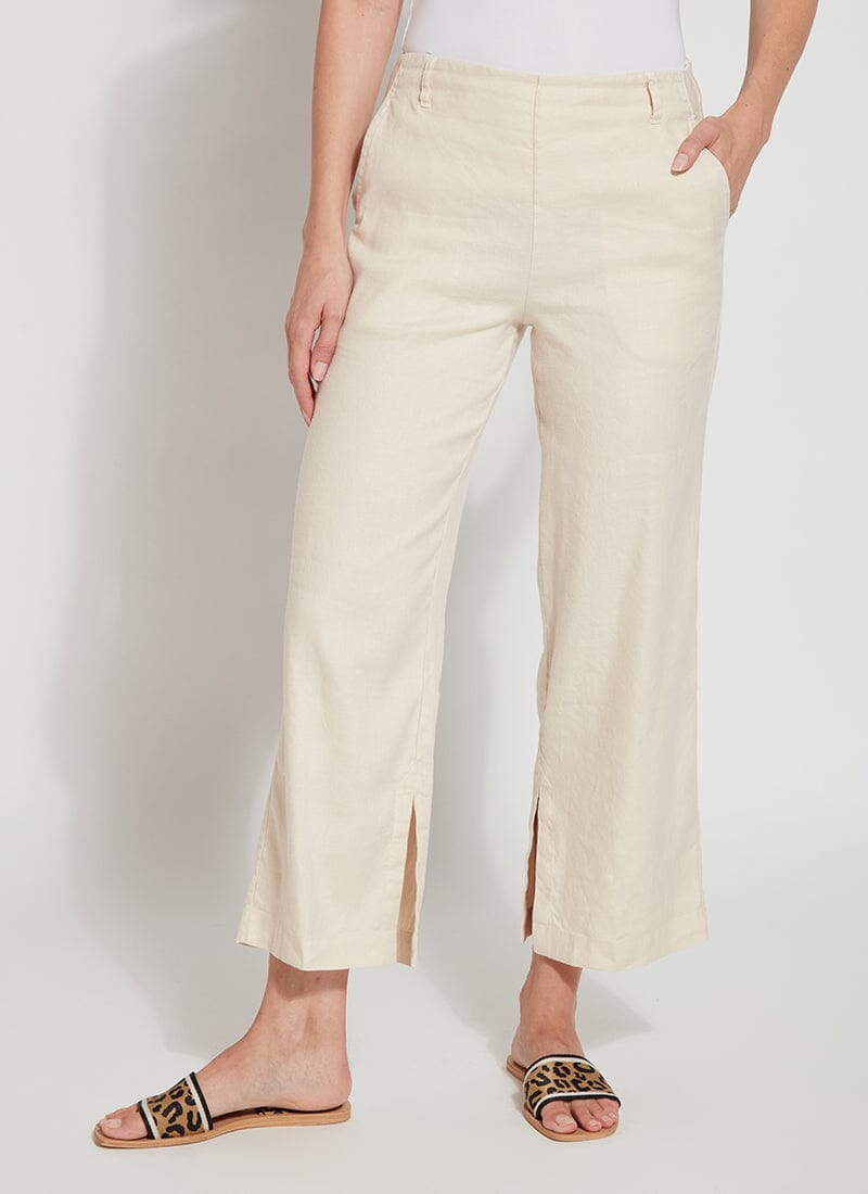 

Льняные брюки Брук Lyssé New York, цвет crisp chino