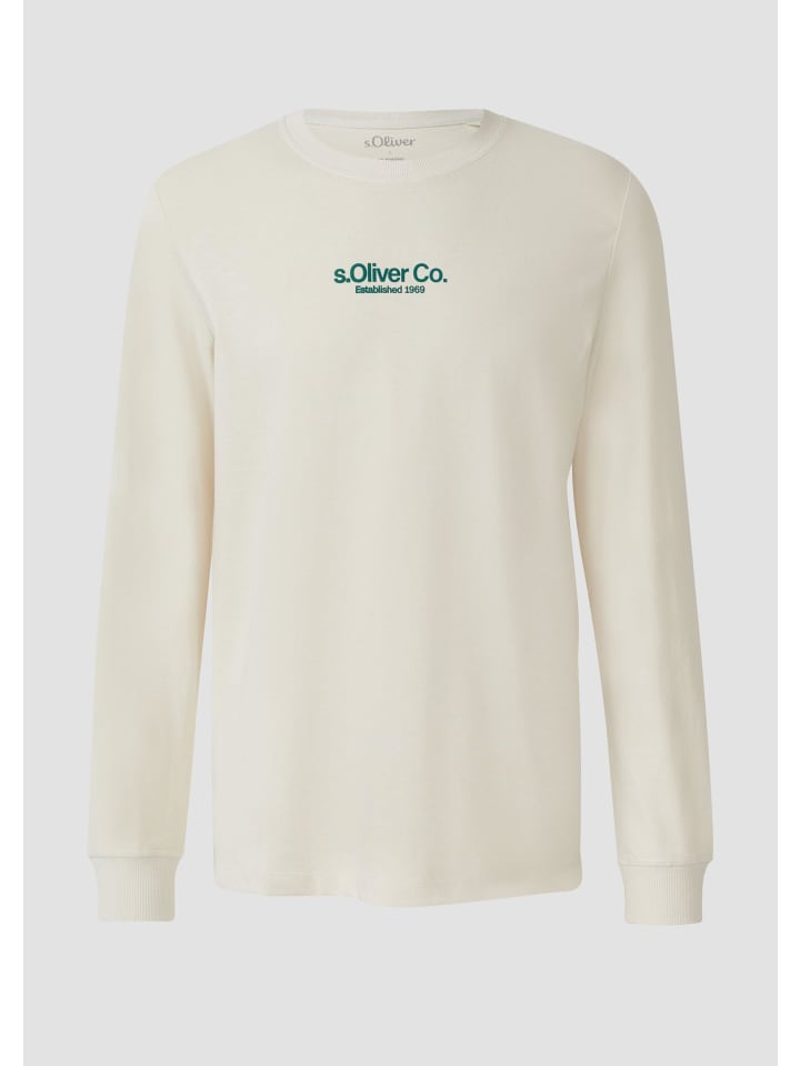 

Футболка в цвете 90D1_cream s.Oliver, Хаки, Футболка в цвете 90D1_cream s.Oliver