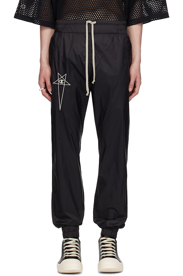 

Чемпионские джоггеры Champion edition Rick Owens, черный