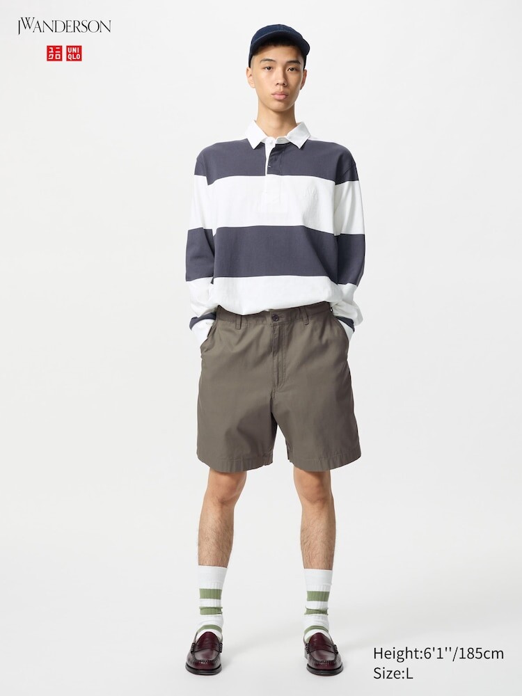 

Шорты чинос Uniqlo, цвет 57 зеленый