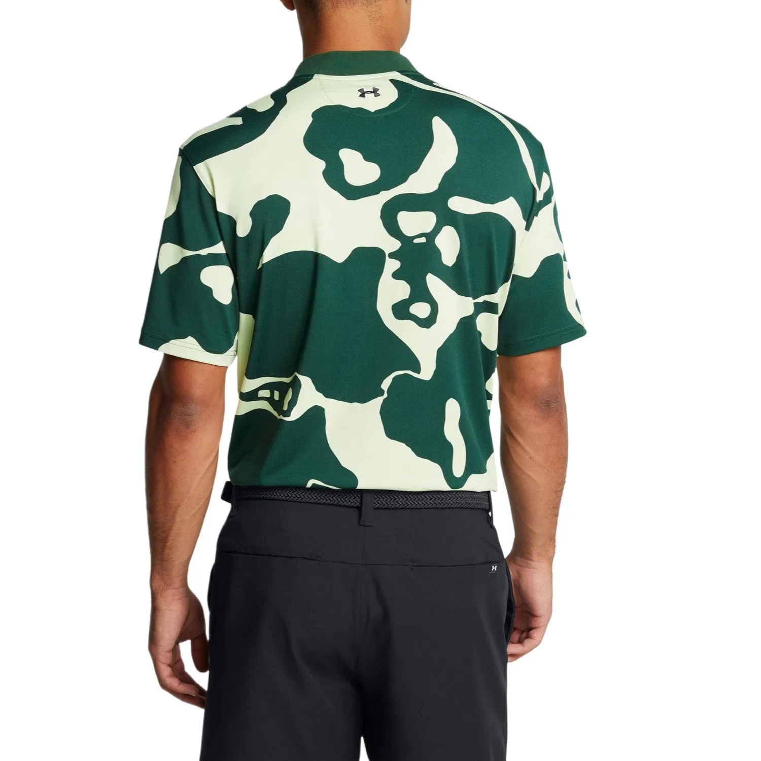 Гольф одежда мужская зеленая Under Armour — фото 3